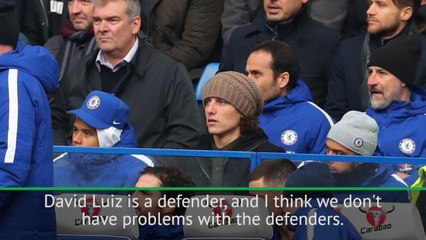 Tải video: We don't have a defensive problem, that's why Luiz doesn't play - Conte