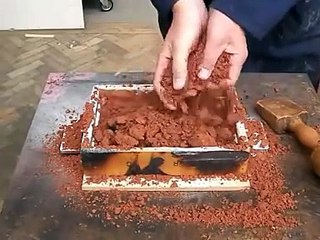 Sand Casting Mould Making - no sound