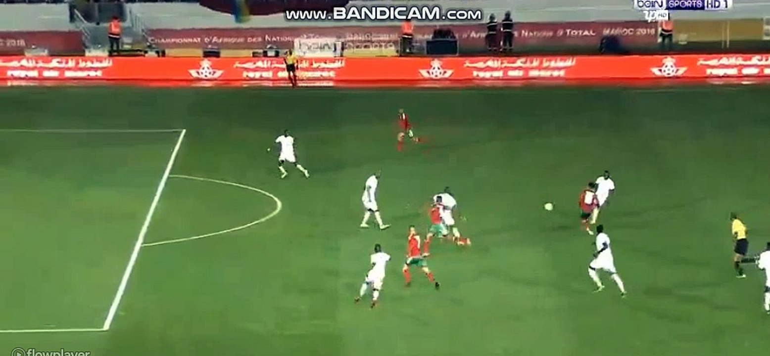 الهدف الثاني للمنتخب المغربي ضد المنتخب الموريطاني