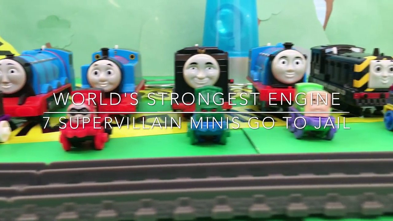 Thomas & Friends Minis Go to Jail at Alcatraz - Worlds Strongest Engine Thomas the Tank Engine