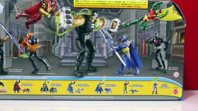 Batman Toys BANE BATTLE Gotham City | MEGA BANE Batman Unlimited Villain Figures