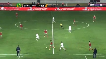 Maroc 2-0 Mauritanie but But Ismail El Haddad