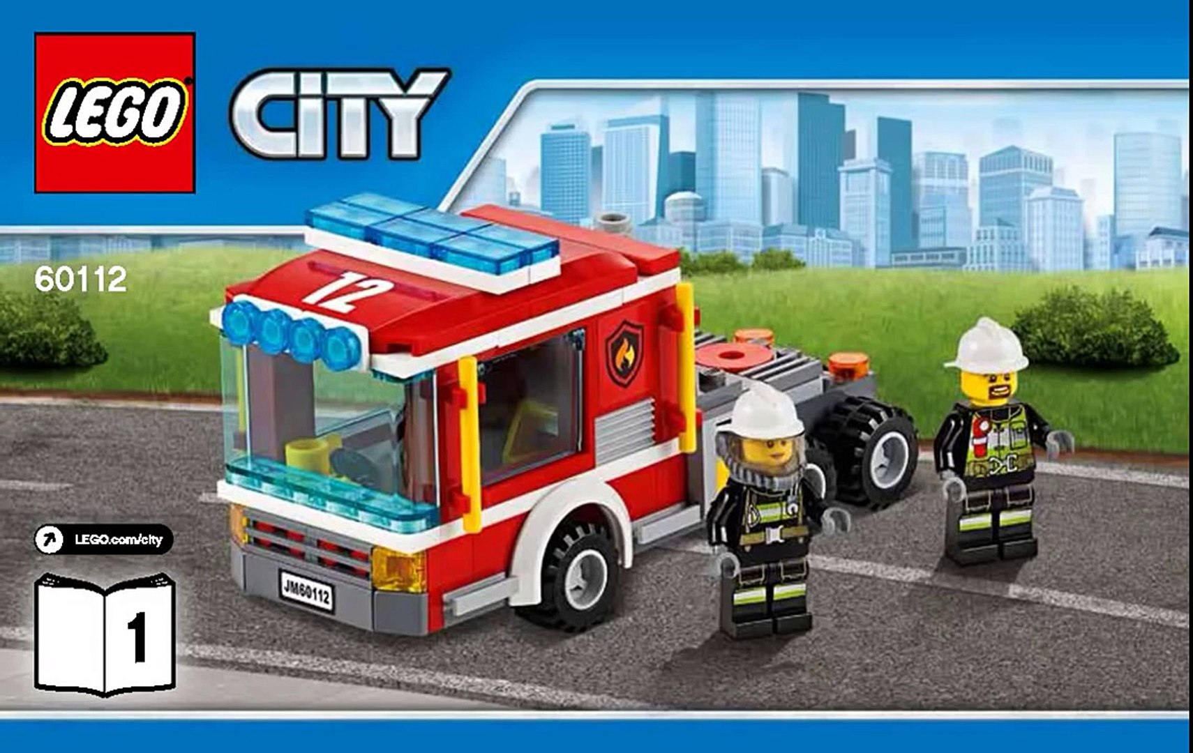 lego fire truck 60107 instructions