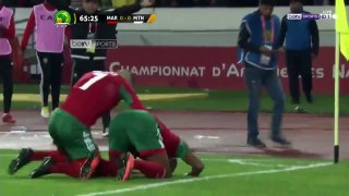 الهدف الأول للمنتخب الوطني في مرمى موريتانيا (الكعبي) 13/01/2018