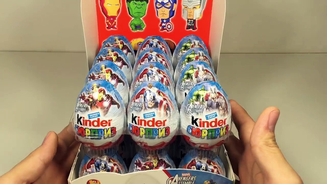 Киндер Cюрприз Мстители Общий Сбор,Kinder Surprise Marvel Avengers Assemble