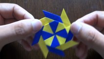 변신종이접기 -닌자표창 변신 종이접기 : Origami Transforming Ninja Star