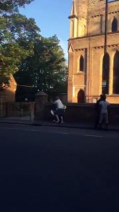 African hits a Pole. Regrets it.