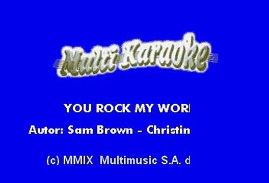 Michael Jackson - You Rock My World (Karaoke)