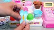 Ice Cream Cash Register Shop Market Baby Doll Shopping Surprise Eggs Toys