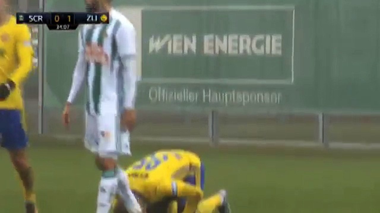 Rapid Wien 1:1 Zlin (Friendly Match. 12 January 2018)