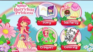 Strawberry Shortcake Berryfest Princess - Game Movie For Kids, Girls - Story, Tea Party, Croquet