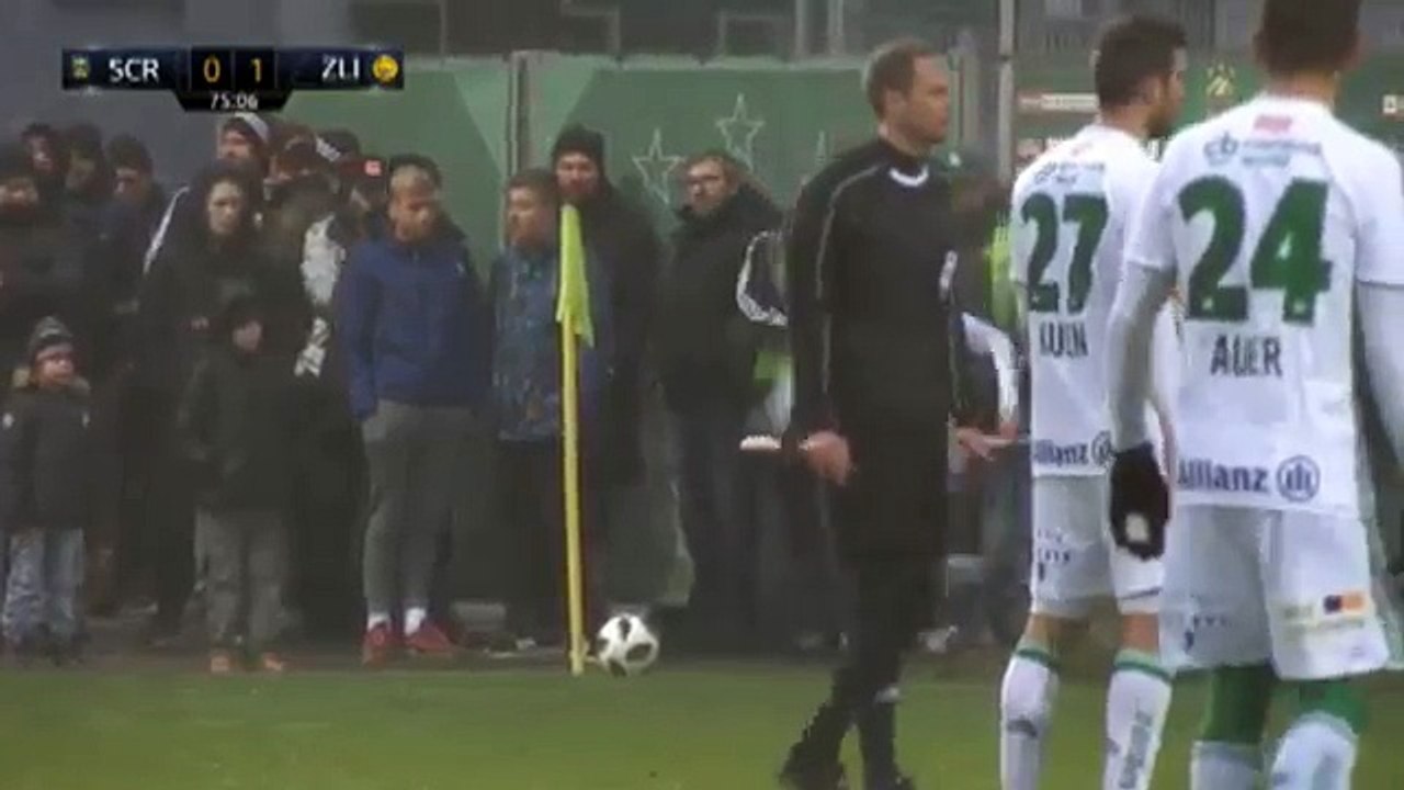 Rapid Wien 1:1 Zlin (Friendly Match. 12 January 2018)