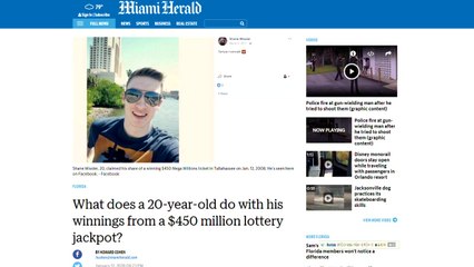 美 4,800억 원 복권 당첨자는 20살 청년 / YTN