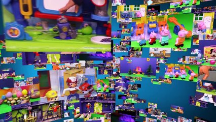 Assistant Surprise Cafe Nerf Wars with Paw Patrol + PJ Masks Surprise Tosy Video