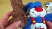 Easter Chocolate Bunny Battle [Kinder Reber Lindt Milka Smarties]