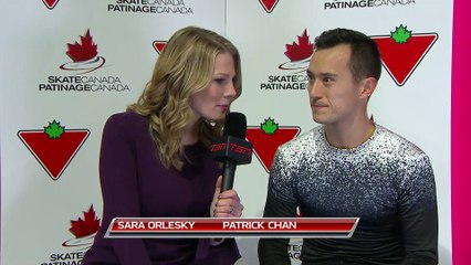 #CTNSC18: Patrick Chan, Short Program (TSN Interview)