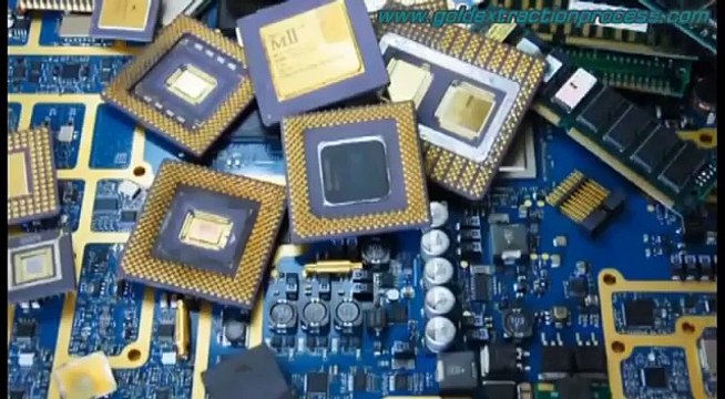 طريقة استخراج الذهب من الكمبيوتر والهاتف بالمواد الكميائية الخطره ج 6