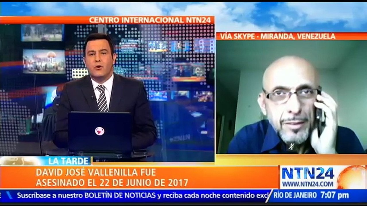 "Creo que se garantizará la administración de justicia pero temo porque no sea así": Padre de David Vallenilla sobre el