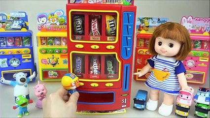Candy Dispenser and Baby Doll, Poli car toys