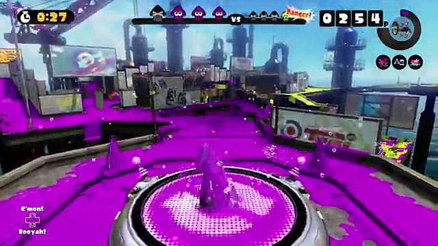 Splatoon - Gameplay Walkthrough Part 11 - Ranked Battle! (Nintendo Wii U)