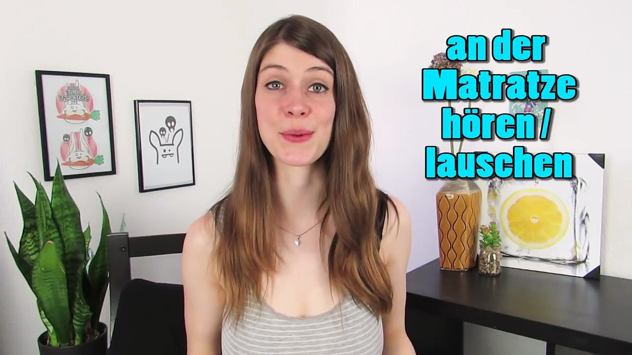 Things that happen in GERMAN BEDROOMS .