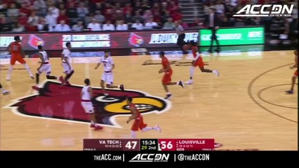 Louisville's Deng Adel Posts Career High vs. Virginia Tech