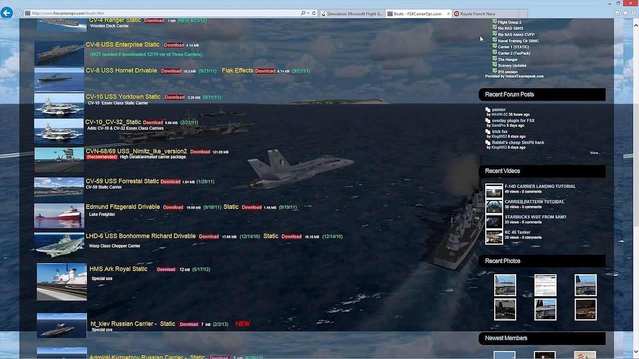 FSX - How to set up AI Carriers for your Carrier Ops!