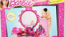 لعبة تسريحة و مكياج باربى العاب بنات Barbie Beauty Studio With Accessories