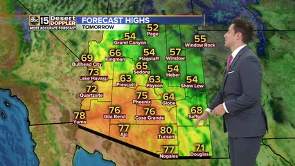 Above normal weekend warmth in the Valley