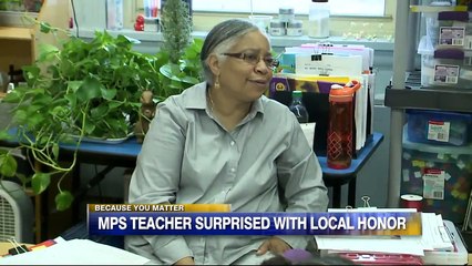 Milwaukee Teacher Honored for Long-Standing Support of MLK Celebration