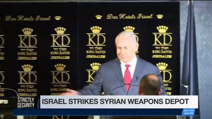 STRICTLY SECURITY |  Israel strikes Syrian weapons depot  | Saturday, January 13th 2018