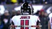 Atlanta Falcons wide receiver Julio Jones plays defender to break up two would-be interceptions