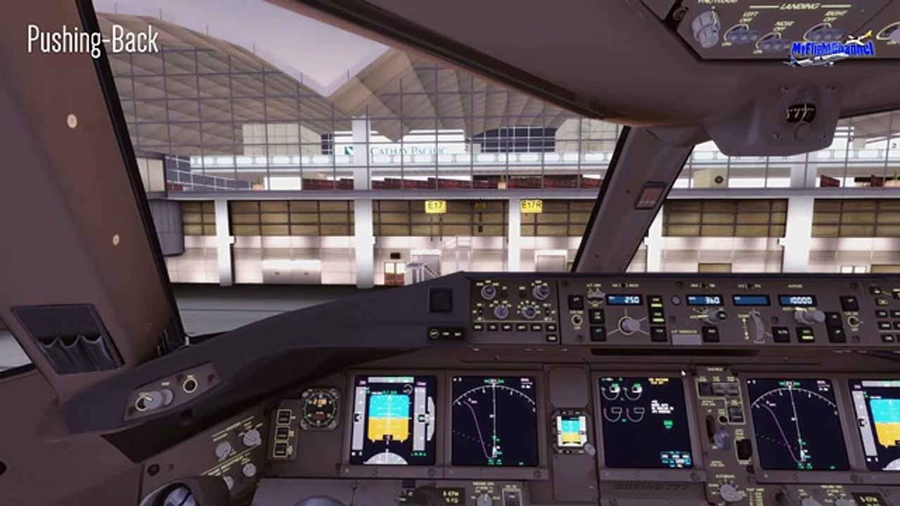 [P3D] Boeing 777-300ER | Cathay Pacific | Hong Kong (VHHH) - Heathrow (EGLL)