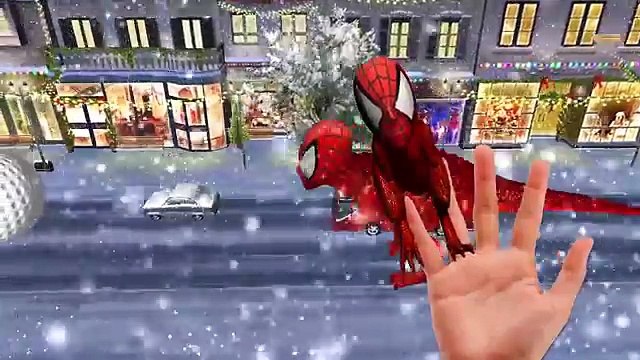 Superheros elephant spiderman Captain america hulk vs Dinosaurs Finger family 3d animation