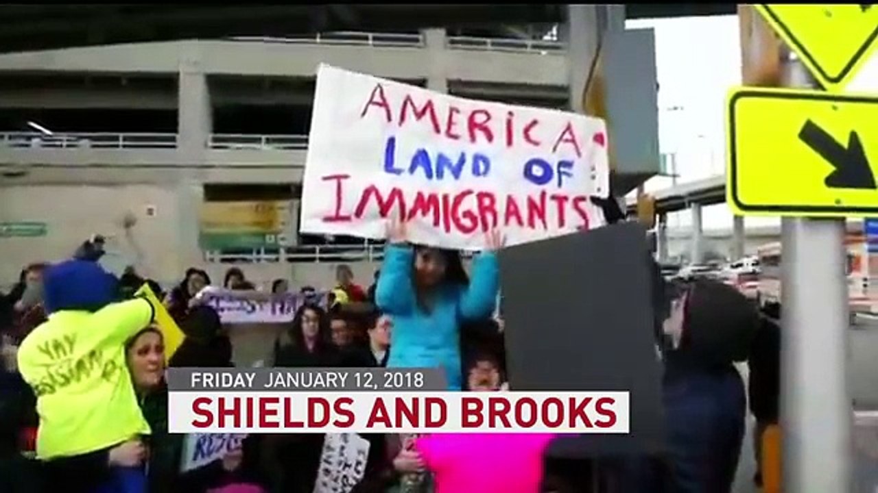 PBS NewsHour full episode January 12, 2018