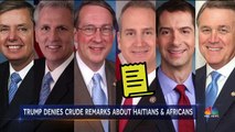 Donald Trump Denies Haiti Slur Amid Fallout From ‘Shithole’ Comment - NBC Nightly News