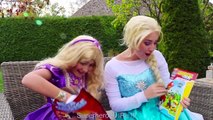 #10Frozen Elsa & Belle get their HAIR STUCK! w  Spiderman Joker Fun Superhero Movie in real life | Superheroes | Spiderman | Superman | Frozen Elsa | Joker