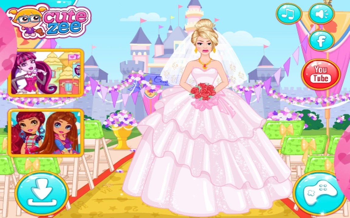 Barbie Wedding Planner - Castle, Garden And Beach - Barbie Games For Girls