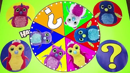 Paw Patrol Learning Colors with Hatchimals and Fidget Spinner, Skye and Marshall Surprise