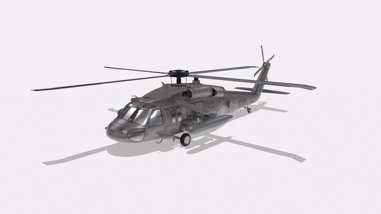 Sikorsky UH-60M Black Hawk 3D Model