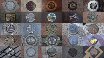 Japan sewers clean up their act with manhole art