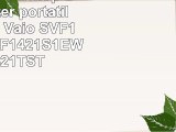 Caricatore Darktop del computer portatile per Sony Vaio SVF1421S1EB SVF1421S1EW