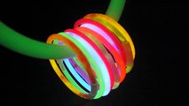 야광 팔찌 액괴 액체괴물 만들기 장난감 미니어쳐 점토 놀이 DIY How To Make Glow in the dark Bracelet Slime Toys Kit