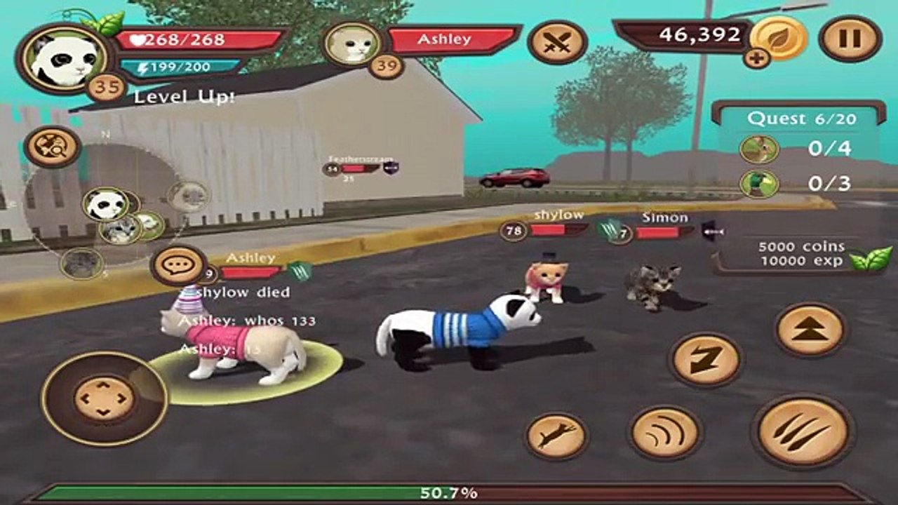 Cat Sim Online: Play with Cats -Level 36- Android / iOS - Gameplay Episode 9