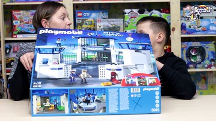 CASERMA DI POLIZIA PLAYMOBIL CITY ACTION - entriamo in una vera caserma della polizia e curiosiamo!