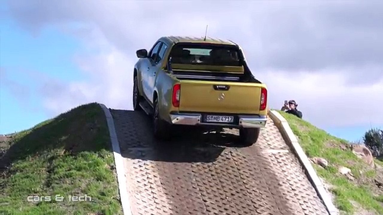 2018 Mercedes Luxury Truck X Class Closed Course TEST by Carlton Tolentino