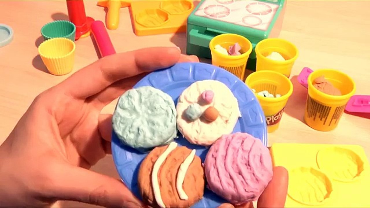 (TOYS) Pâte à modeler Cupcakes et mignardises Biscuits Play Doh Jouets pour les enfants