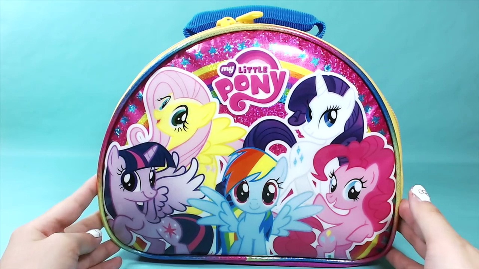 My Little Pony Lunch Box Surprises with MLP, Shopkins, Barbie Surprises 