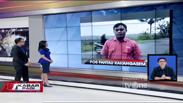 Sejumlah Warga Nekat Masuk Ke Zona Merah Gunung Agung