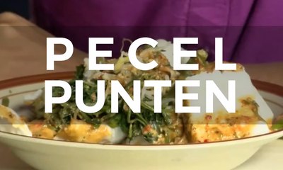 Gurihnya Pecel Punten
